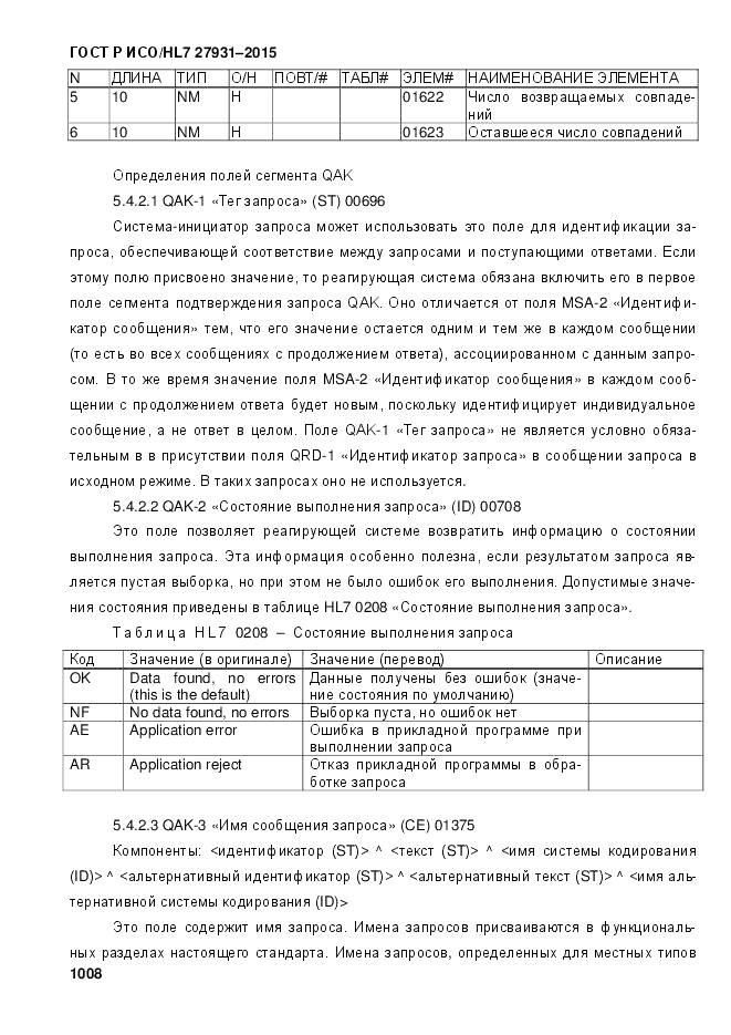 ГОСТ Р ИСО/HL 7 27931-2015, страница 1015
